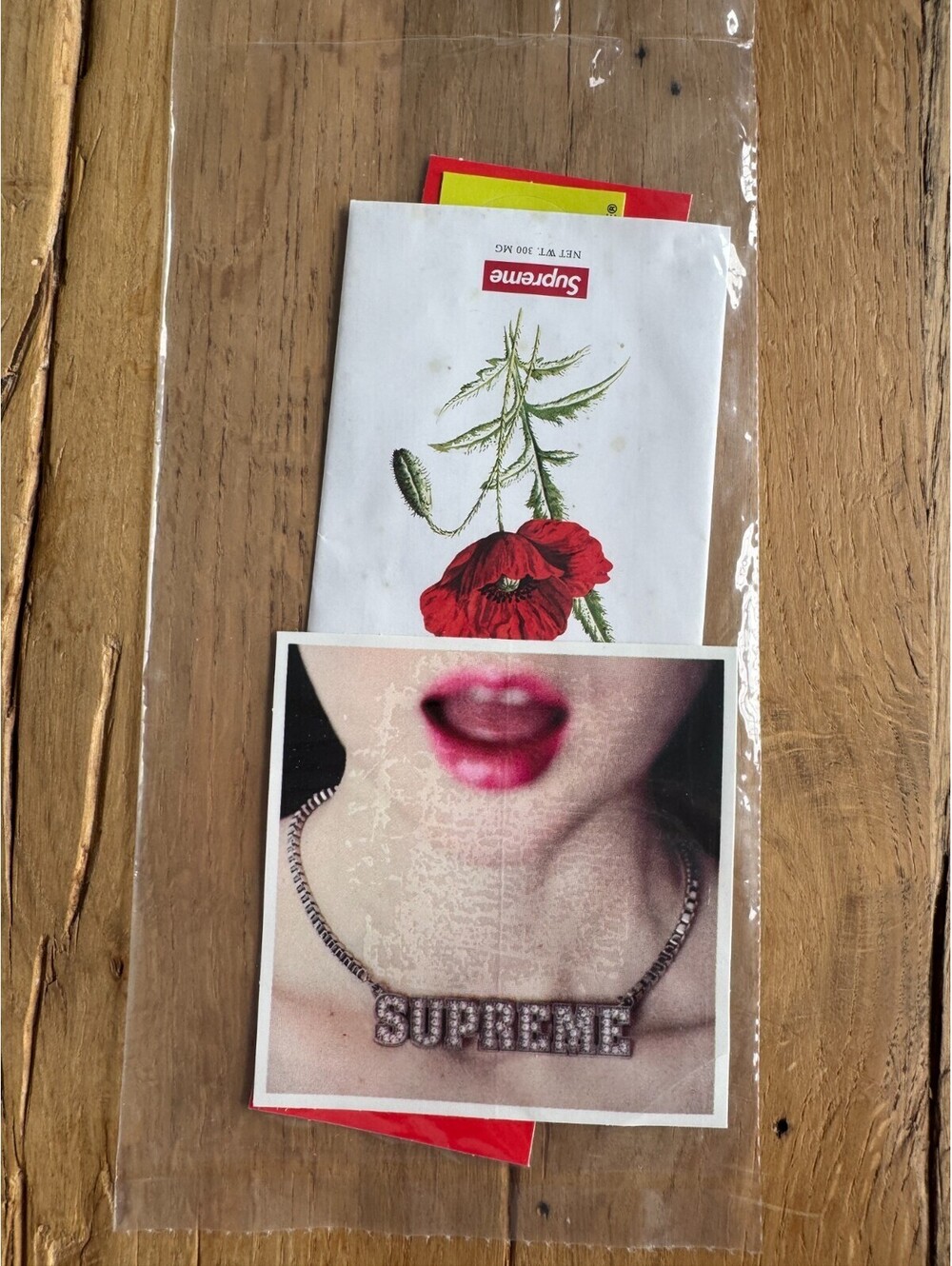 SUPREME Poppy Seeds with Sticker Pack SS18 NEW & SEALED